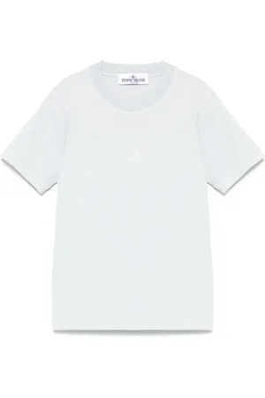 Stone Island Camiseta con logo bordado