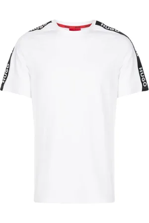 HUGO BOSS Camiseta con franjas del logo