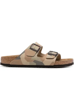 Birkenstock Sandalias slip-on con motivo abstracto