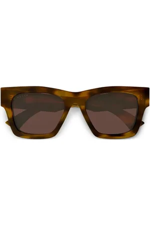 Gucci Gafas de sol con montura cuadrada