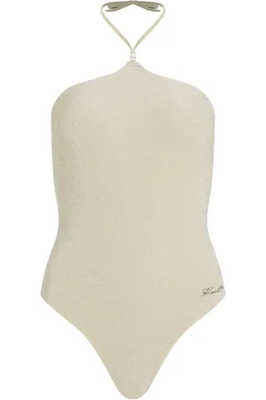 Karl Lagerfeld Bañador con cuello halter