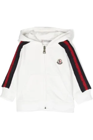 Moncler Sudadera con capucha y parche del logo