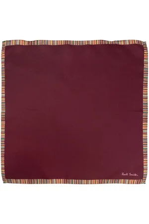 Paul Smith Pañuelo de bolsillo con logo estampado