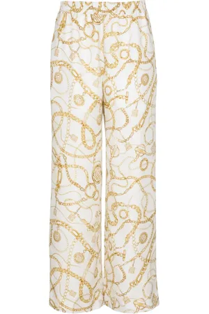 Balmain Pantalones de seda