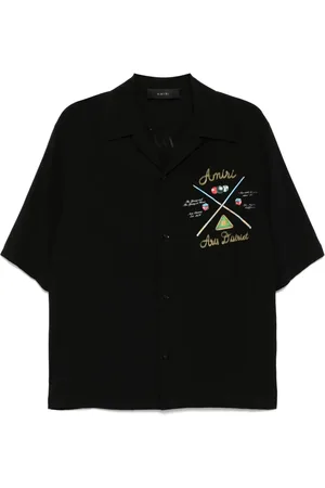 AMIRI Camisa bowling pool cue
