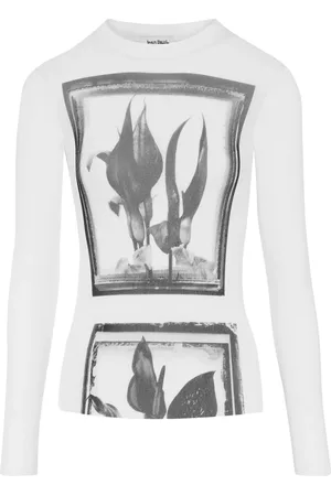 Jean Paul Gaultier Top con estampado floral