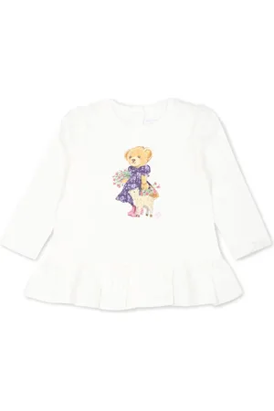 Ralph Lauren Camiseta con estampado Polo Bear