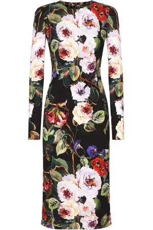 Dolce & Gabbana Vestido midi con estampado floral