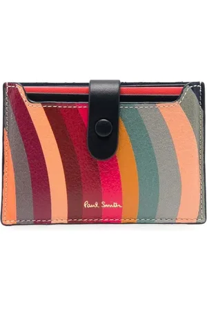 Paul Smith Tarjetero con motivo de ondas