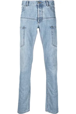 Balmain Vaqueros pitillo con varios bolsillos