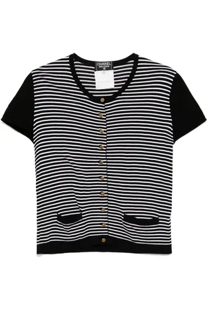 CHANEL Top de manga corta 1996