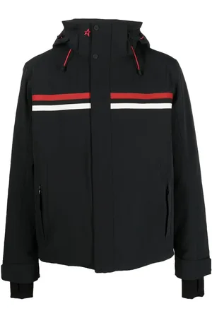 Perfect Moment Chaqueta a rayas con capucha