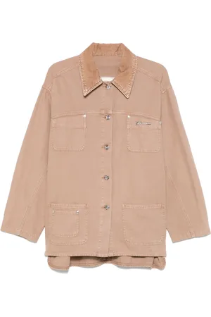 BLUMARINE Chaqueta con broche del logo