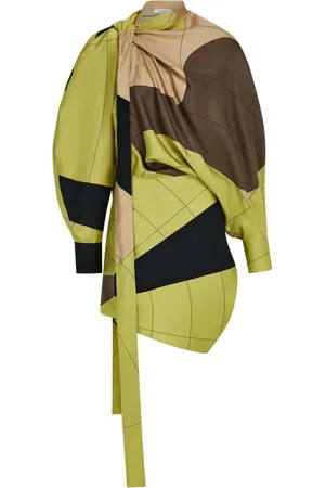 Salvatore Ferragamo Vestido asimétrico