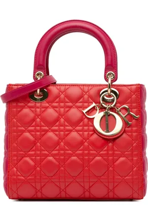 Dior Bolso satchel Cannage Lady Dior mediano 2014