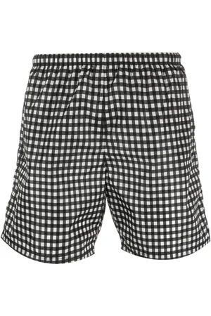 Prada Bermudas con logo