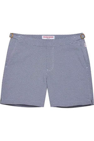 Orlebar Brown Bañador con motivo en jacquard