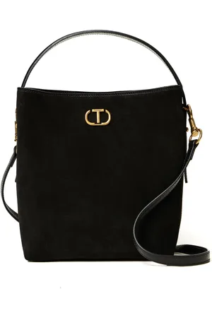 Twin-Set Bolso bombonera con correa de hombro