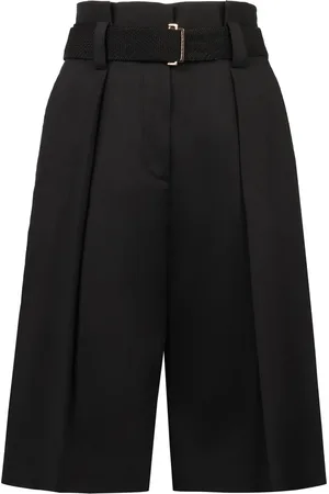 Agnona Pantalones cortos con cinturón