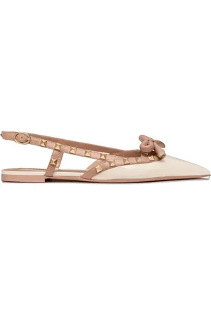 VALENTINO GARAVANI Bailarinas Rockstud Bow con tira trasera