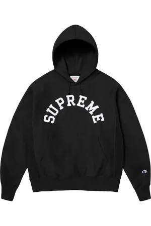 Supreme Sudadera "SS 25 - Black" con capucha de x Champion®