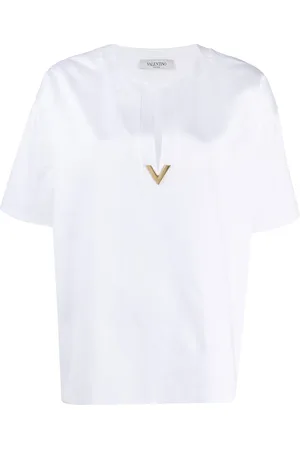 VALENTINO GARAVANI Blusa VGOLD con abertura en el cuello