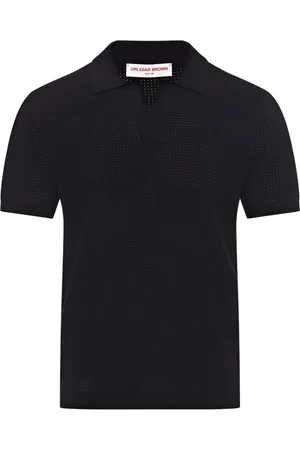 Orlebar Brown Polo con cuello en V