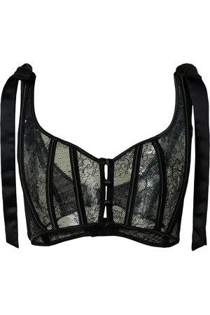 Twin-Set Bustier con encaje