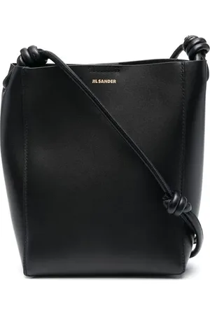 Jil Sander Bolso bombonera con placa del logo