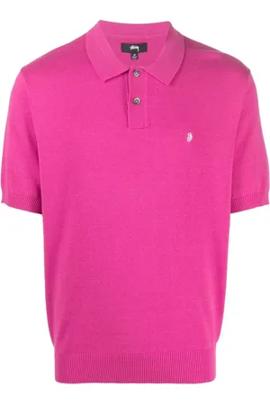 STUSSY Polo con logo bordado