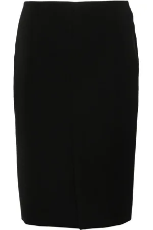 Gucci Falda midi con pliegues