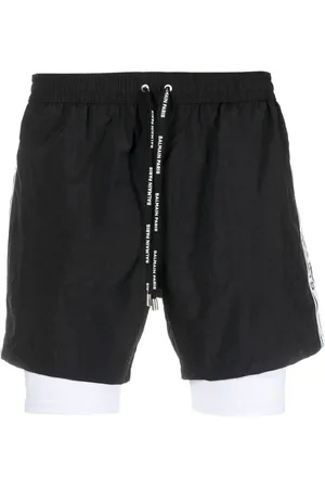 Balmain Bermudas con franja del logo