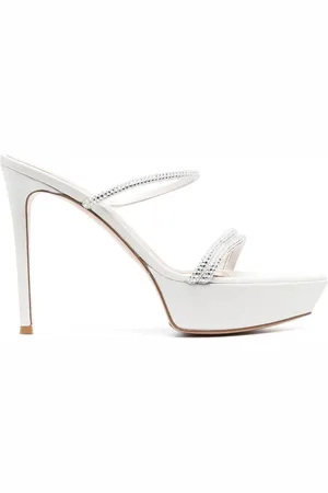 Gianvito Rossi Sandalias Montecarlo con apliques de cristal