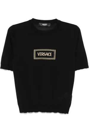 VERSACE Top de manga corta