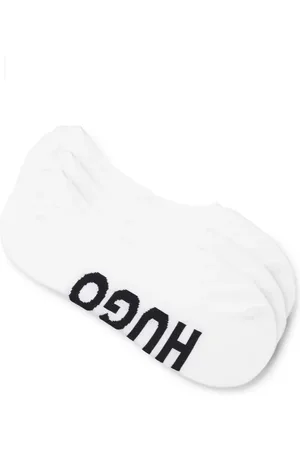 HUGO BOSS Pack de tres pares de calcetines con aplique del logo