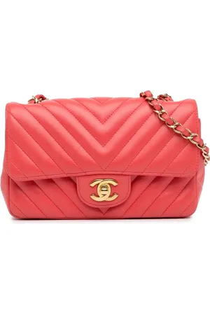 CHANEL Bandolera rectangular mini con solapa 2019
