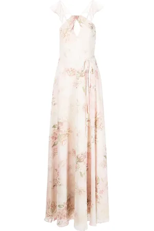 Marchesa Notte Vestido de fiesta con escote halter