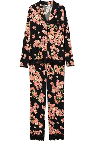 Twin-Set Pijama con estampado Mannish