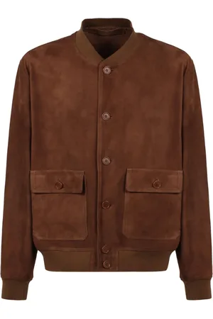 SALVATORE SANTORO Chaqueta bómber con cremallera