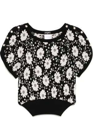 CHANEL Top de manga corta 2014