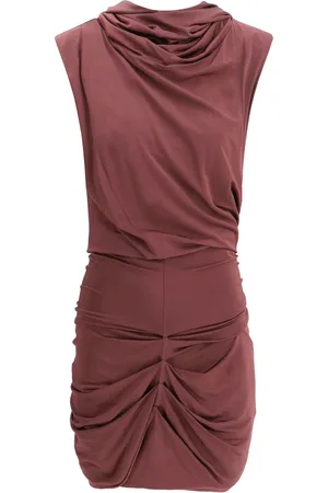 MAGDA BUTRYM Vestido corto drapeado