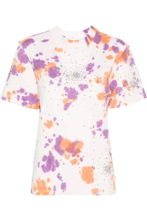 Des Phemmes Camiseta con motivo tie-dye