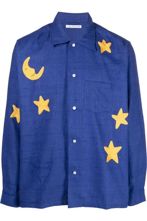 Sky High Farm Camisa Botticelli con parche de estrella