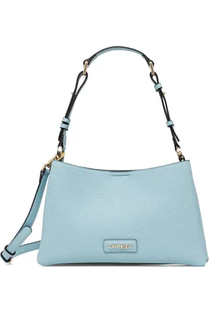 Twin-Set Bolso de hombro con parche del logo