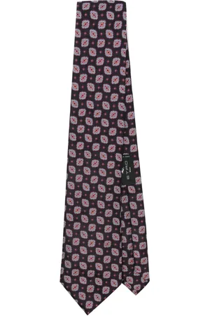 Etro Corbata con motivo en jacquard