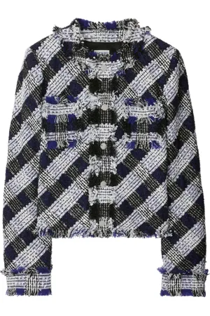 Burberry Chaqueta corta de tweed