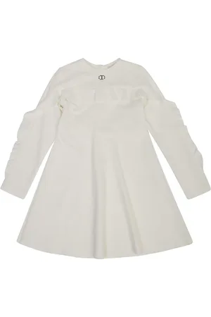Twin-Set Vestido con placa del logo