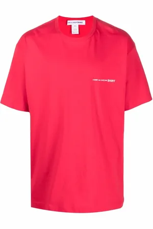 Comme des Garçons Camiseta con logo en el pecho