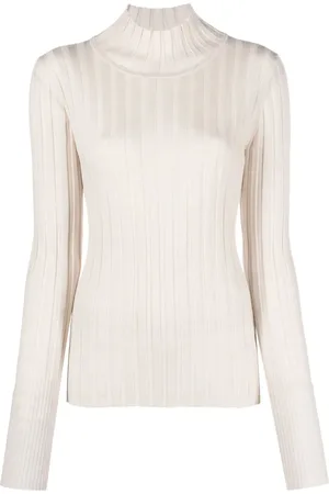 See by Chloé Top de punto con manga larga
