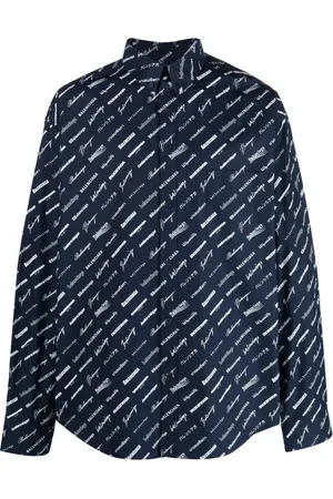 Balenciaga Camisa con logo estampado